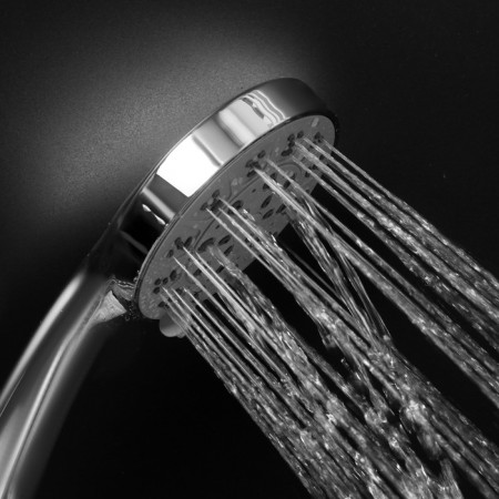 Shower Lake Zein, 5 modes, plastic, chrome-9