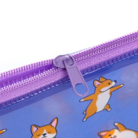 Penal school soft flat 9.5 x 20.5 PVC “September 1: Pupsiki” mix-12