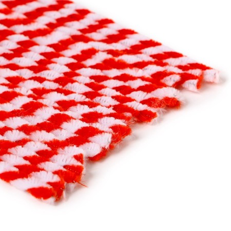 Sille -colored wire, set 50 pcs., White and red color-1