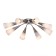 Salma 8x60W E14 chrome 41x41x26cm