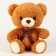Soft toy "Bear with a bow", 20 cm, color mix