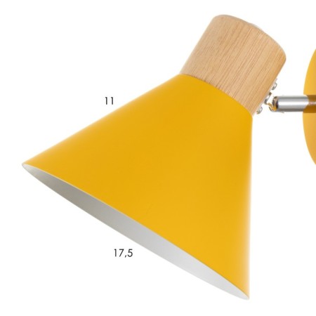 Bra "Resto" E27 40W yellow 18x11x17.5 cm-7