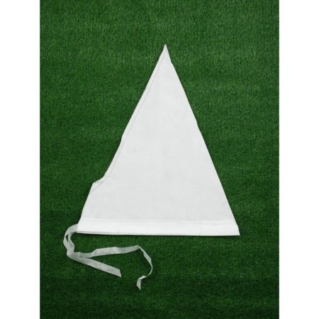 Case for plants, cones on ties, h = 80 cm, spanbond with a UV stabilizer, white, set (2 pcs.)-2
