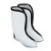 Boots "Toptun" from an EVA with a liner with fur, -50C, olive color, size 40-41