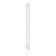 Room electrician Laris Prime Chec, 80x1200 mm, 2 crossbars, left, white