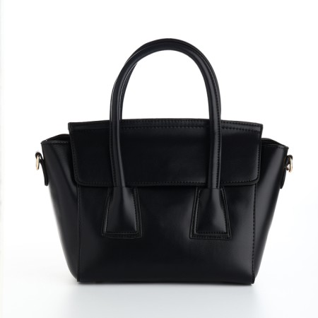 Women's bag with lightning, black color-4