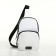 Textura lightning bag, external pocket, white color