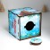 New Year's piggy bank Cube "I smoke for a dream" 10x10x10 cm