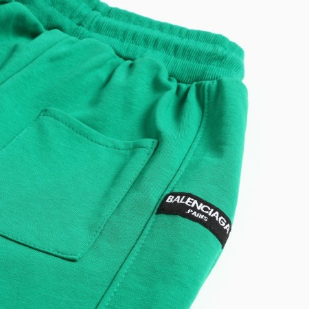 Sports pants for boys, green color, height 86-92 cm-5