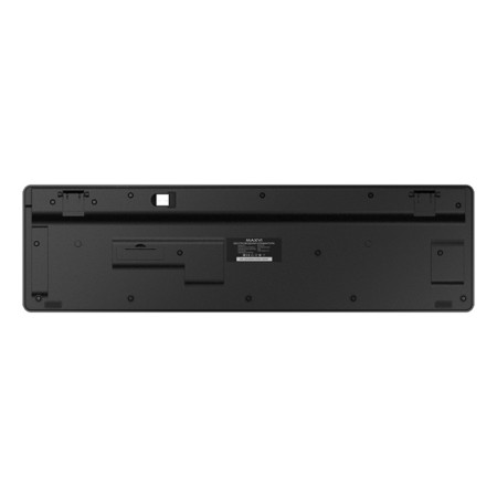 Maxvi KWS-01 keyboard, wireless, membrane, 104 clavat, USB, black-2