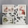 Photo frame plastic in 3 photos 10x15 cm "Cherry Garden" White 32x27 cm