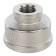 Transitioning stout SFT-0006-011234, 1 1/2 "x 3/4", internal thread, nickel. brass