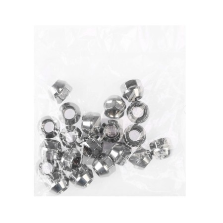Nuts 12x1.5 mm, height 17 mm, turnkey 19 mm, cone, open, chrome-1