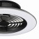 Mantra Alisio, LED, 4900LM, 2700-5000K, 160 mm, black color, black color