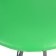 Bella chair Salad/Chrome