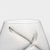 A set of glass glasses for the wine "Turbulence", 570 ml, 2 pcs