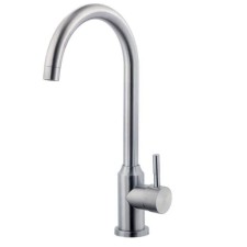 Fashun A54009 kitchen mixer, single -leaf, 35 mm cartridge, stainless steel, satin