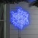 LED figure "Snowflake", 54 cm, Duralight, 120 LED, 220 V, flicker, glow of blue/white