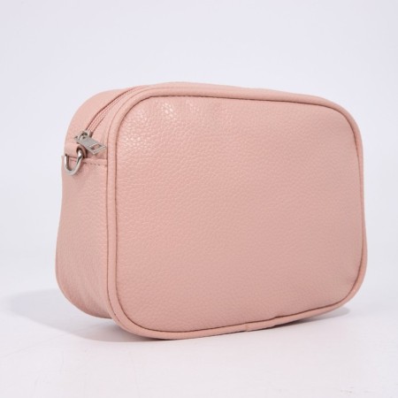Bag Women's Cross-Bodi with a zipper, pink color-8