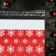 Courier bag with an adhesive valve, "snowflakes", 25 x 35 cm, set 50 pcs