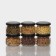 A set of glass jars with a conservation lid, TO-82 mm, for candles, 0.25 l, 6 pcs