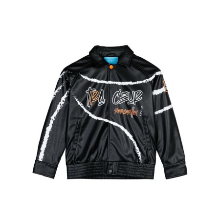 Eco -leather jacket for a boy PlayTode, height 158 ​​cm-6