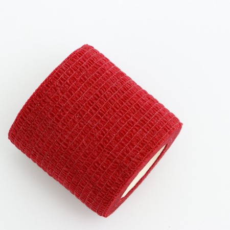 The bandage is self -fixing with a bitter impregnation, 5 cm, max. Extensibility 4.5 m, burgundy-2