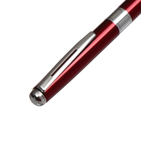 Gift Handle Ballic in the leatherette case, rotary, New, Bordeaux body with silver-4
