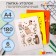 A set of A4, 180 μm folders, calligrata "cats", translucent, 6 pieces, with print, mix