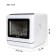 Compact dishwasher Pioneer DWM04, desktop, 4 sets, 6 programs, white