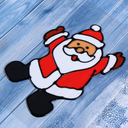Glass "Santa Claus Lucky" 10x13 cm-1