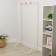 Floor hanger for clothes "Rainbow", 82.5 × 42 × 150 cm, white color
