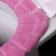 Soft cover on the lid and seat of the toilet (pink)