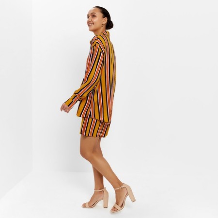 Women's costume (shirt, shorts) minku: enjoy color yellow, size 46-1