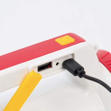 Camping battery lamp, 3+15 W, 2000 mAh, LED, USB, 5 modes, solar battery-5