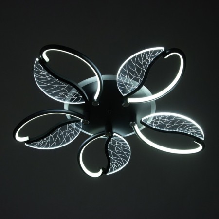 Astrid chandelier 5XLED 110W 3000-6000K RGB black 65x65x8cm-5