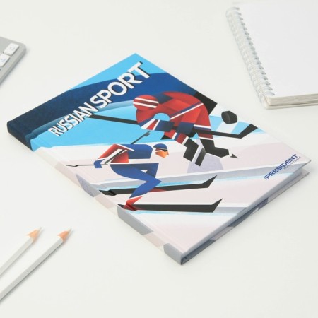 Diary "Russian Sport", A5, 96 sheets-1
