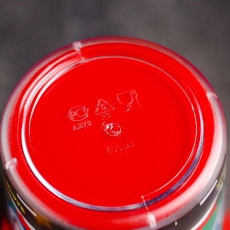 Plastic thermal circle with a new year lid!, 400 ml, Mix drawing-3