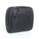 Cosmetic bag with lightning, black color