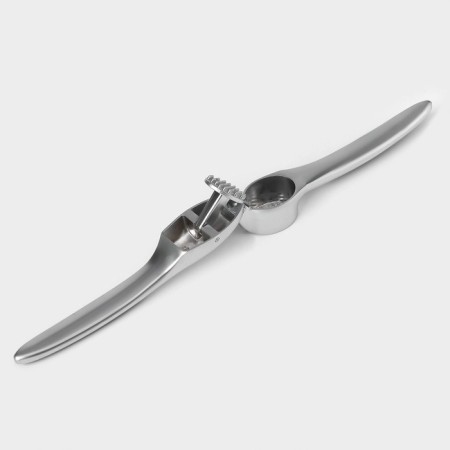 Veil garlic press, gray color-3