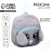 Baby plush backpack "Bunny Pushistik", 24 × 22 × 7 cm