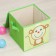 Stelly box for storage with a lid "Monkey", 25 × 25 × 25 cm, green color