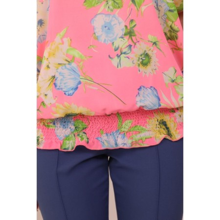 Female blouse, size 42, pink color-14