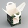 Box for 1 cupcake, "camouflage", 9.2 x 9.2 x 11.1 cm, confectionery packaging