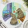A set of napkins of serving kitchen shares "Capybara Gamers", 2 pcs, desktop, d = 36 cm