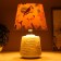 Gamma table lamp E14 15W gray 32x20x20cm Risalux