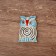 Souvenir "owl" tree 10 cm