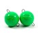 Cargo Cheburashka painted collapsible Yaman 5 pcs., 44 g, green