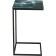Coffee table Hercules metal, malachite/black 30x34x62 cm