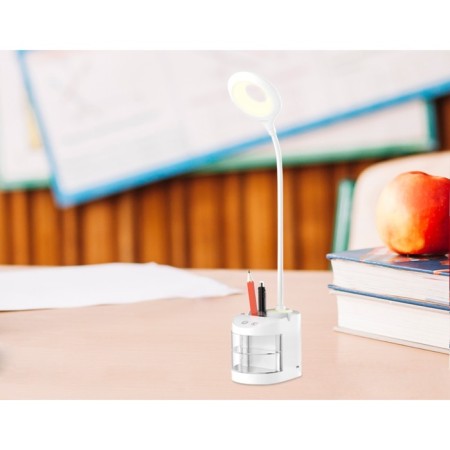 Highway LED lamp with a built -in battery and ambrella Light, Desk, D561, LED, 4200K, 4200K, white color-5
